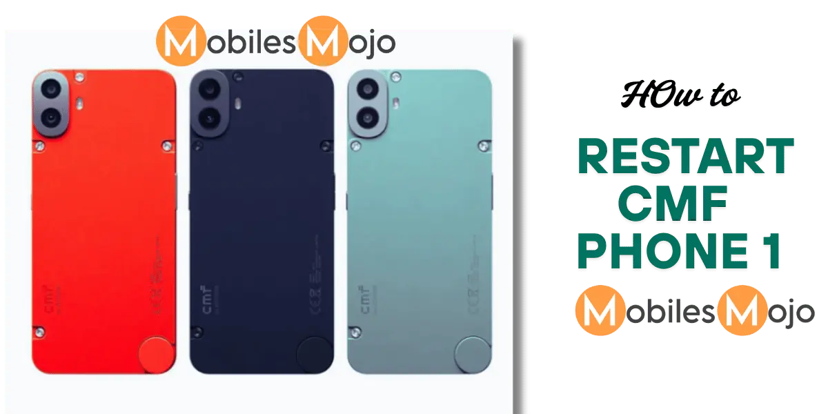 How to restart CMF Phone 1